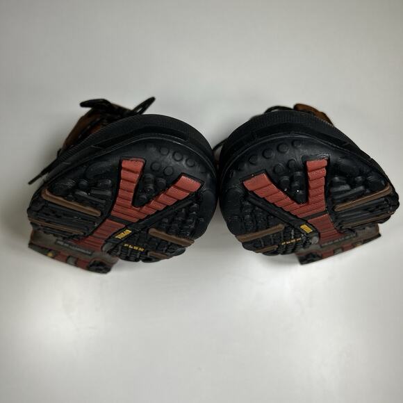 Reebok Work Boots Men’s 12M Waterproof EH Safety Toe Leather Brown RB4444